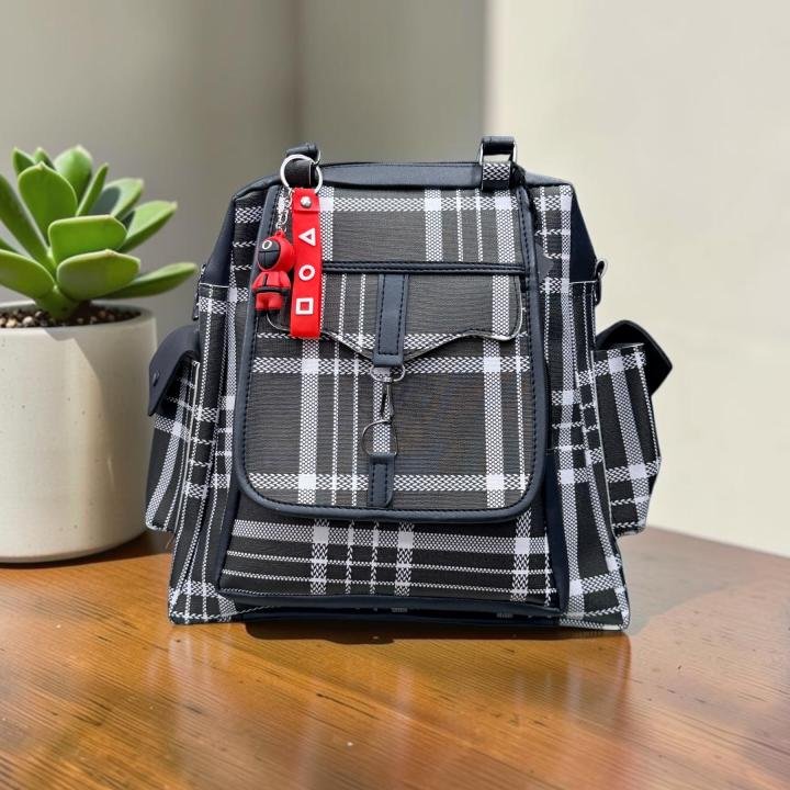 Leather Finish 3 in 1 Bag For Women - Design 2